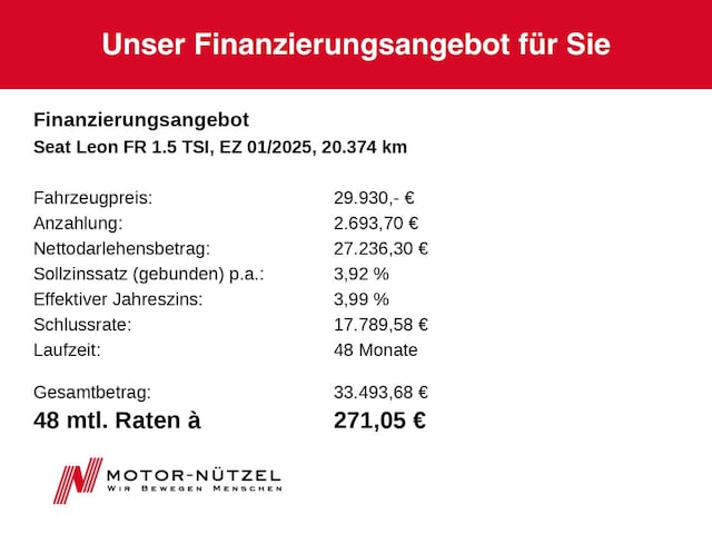 Seat Leon 1.5 TSI FR-lijn Sportstourer