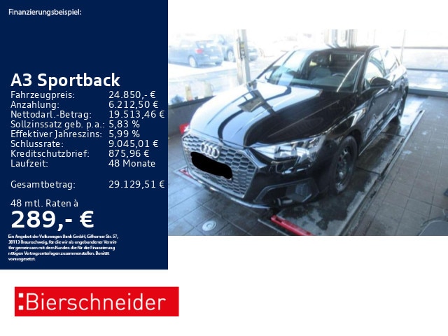 Audi A3 30 TFSI Sportback