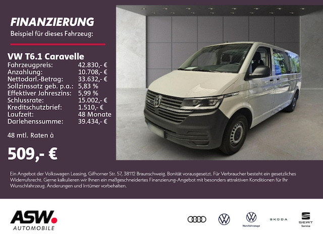 Volkswagen Caravelle 2.0 TDI DSG Lang T6