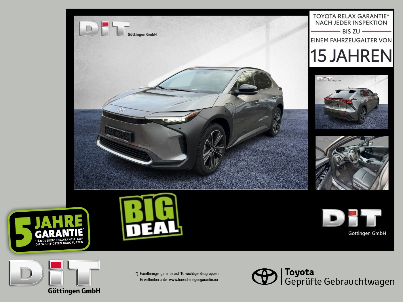 Toyota bZ4X 5-deurs Basis Comfort Technik