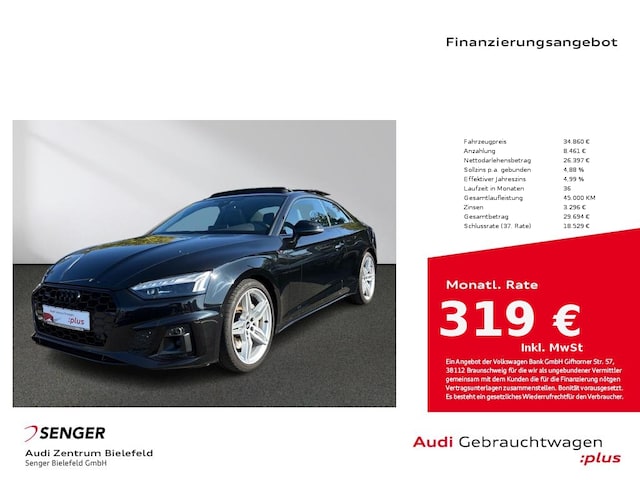 Audi A5 50 TDI Coupé Quattro