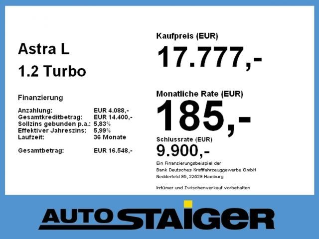 Opel Astra 1.2 Turbo Turbo