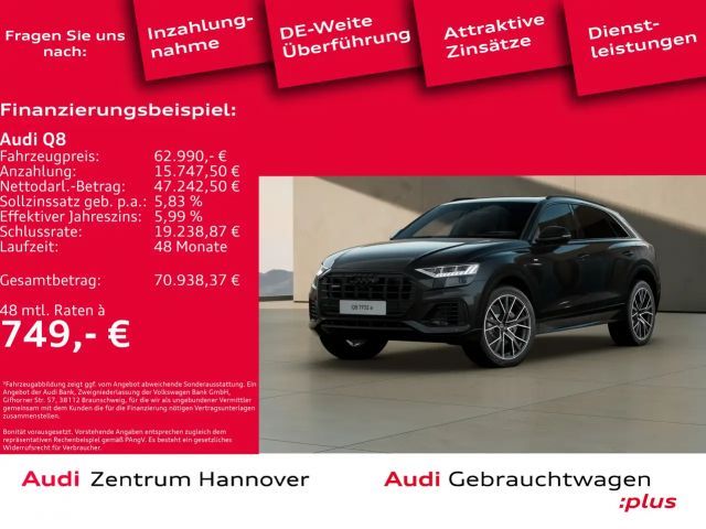 Audi Q8 Hybride Quattro S-Line