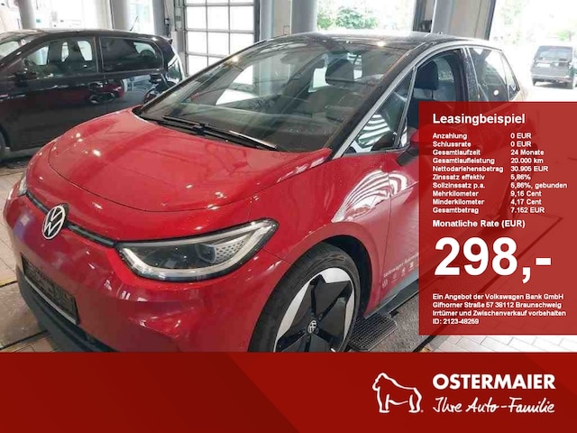 Volkswagen ID.3 204PS ACC.AREA-VIEW.NAVI.HUD.LED.APP-C.DCC.LKRD-HZG.SHZ