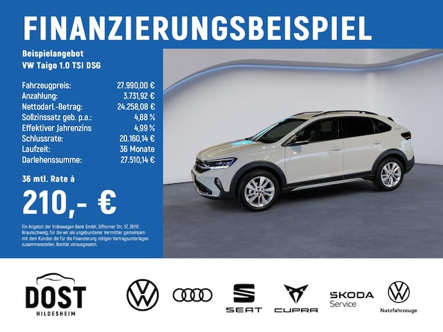 Volkswagen Taigo 1.0 TSI DSG IQ.Drive