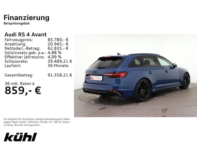 Audi RS4 Avant Quattro