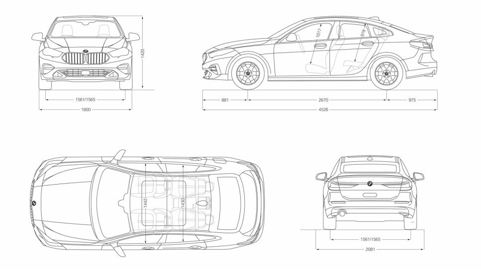 BMW 218 218i Coupé Gran Coupé