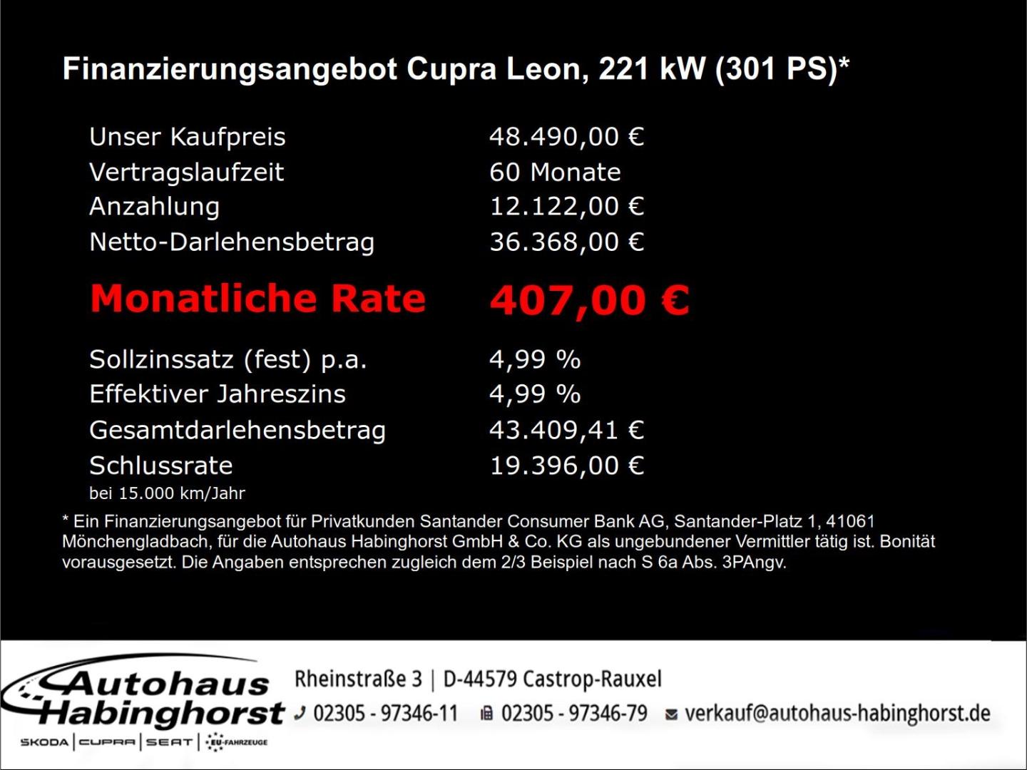 Cupra Leon 2.0 TSI DSG VZ