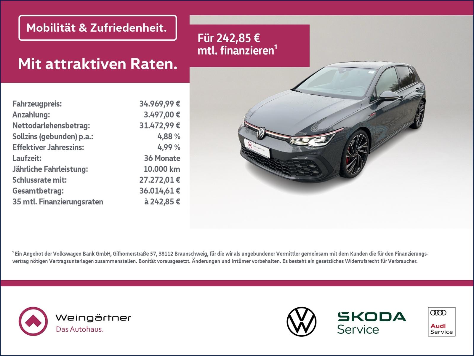 Volkswagen Golf GTI Golf VIII IQ.Drive