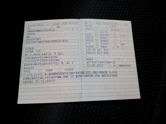 Skoda Scala 1.5 TSI Ambition