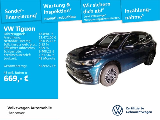Volkswagen Tiguan 2.0 TSI DSG R-Line