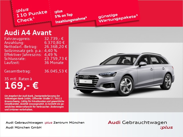 Audi A4 35 TDI Avant S-Tronic