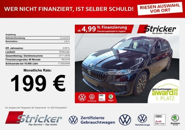 Skoda Scala 1.5 TSI Tour