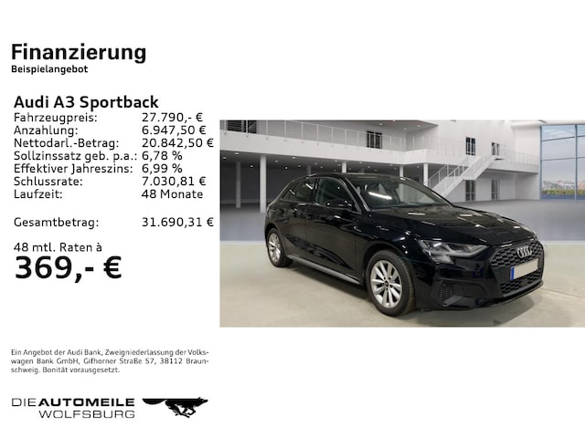 Audi A3 35 TFSI S-Tronic Sportback