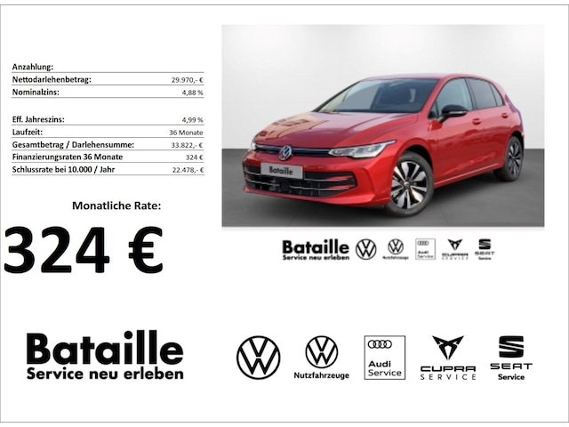 Volkswagen Golf 1.5 eTSI DSG Golf VIII