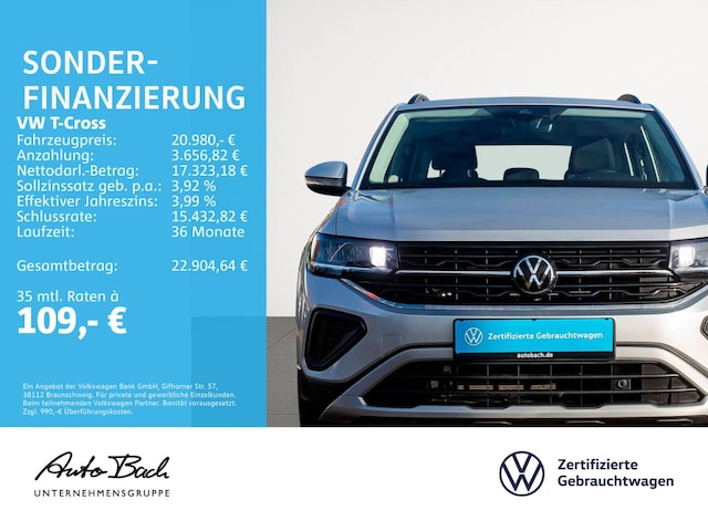 Volkswagen T-Cross 1.0 TSI Life