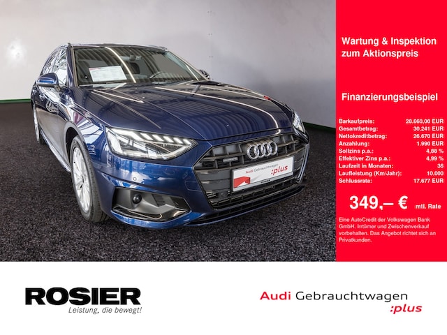 Audi A4 40 TFSI Avant Quattro S-Tronic