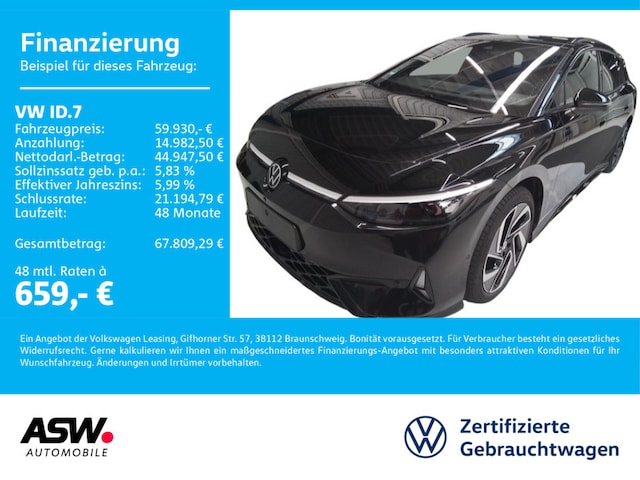 Volkswagen ID.7 4Motion GTX Tourer