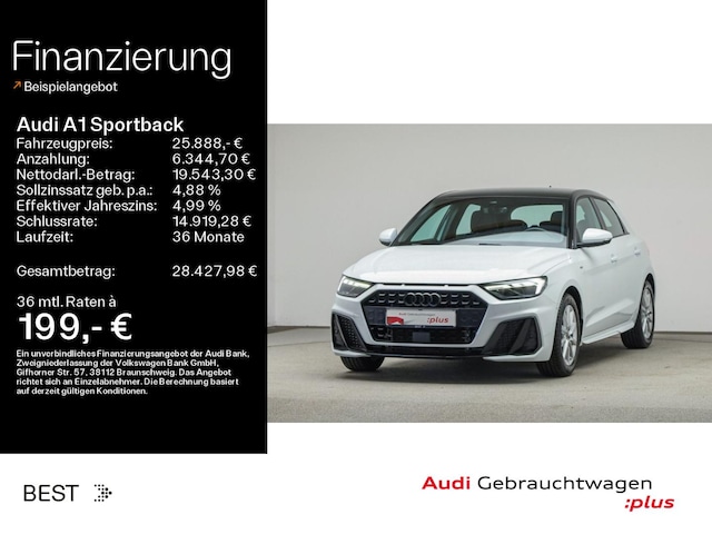 Audi A1 30 TFSI S-Line Sportback