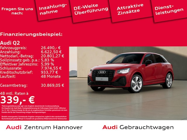 Audi Q2 35 TFSI S-Line S-Tronic