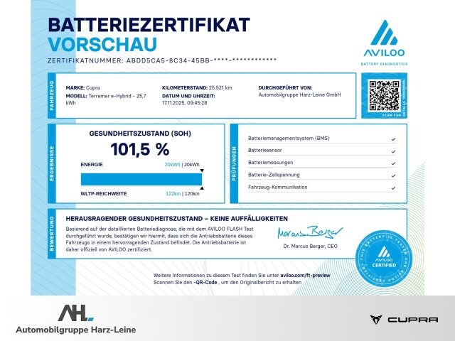 Cupra Terramar 1.5 e-Hybrid