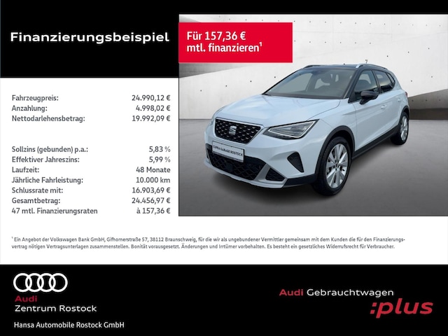 Seat Arona 1.0 Xperience+NAVI+LED+FULL LINL+AMBIENTE+SHZ+DAB+ALL SEASON+MULTI+PDC+