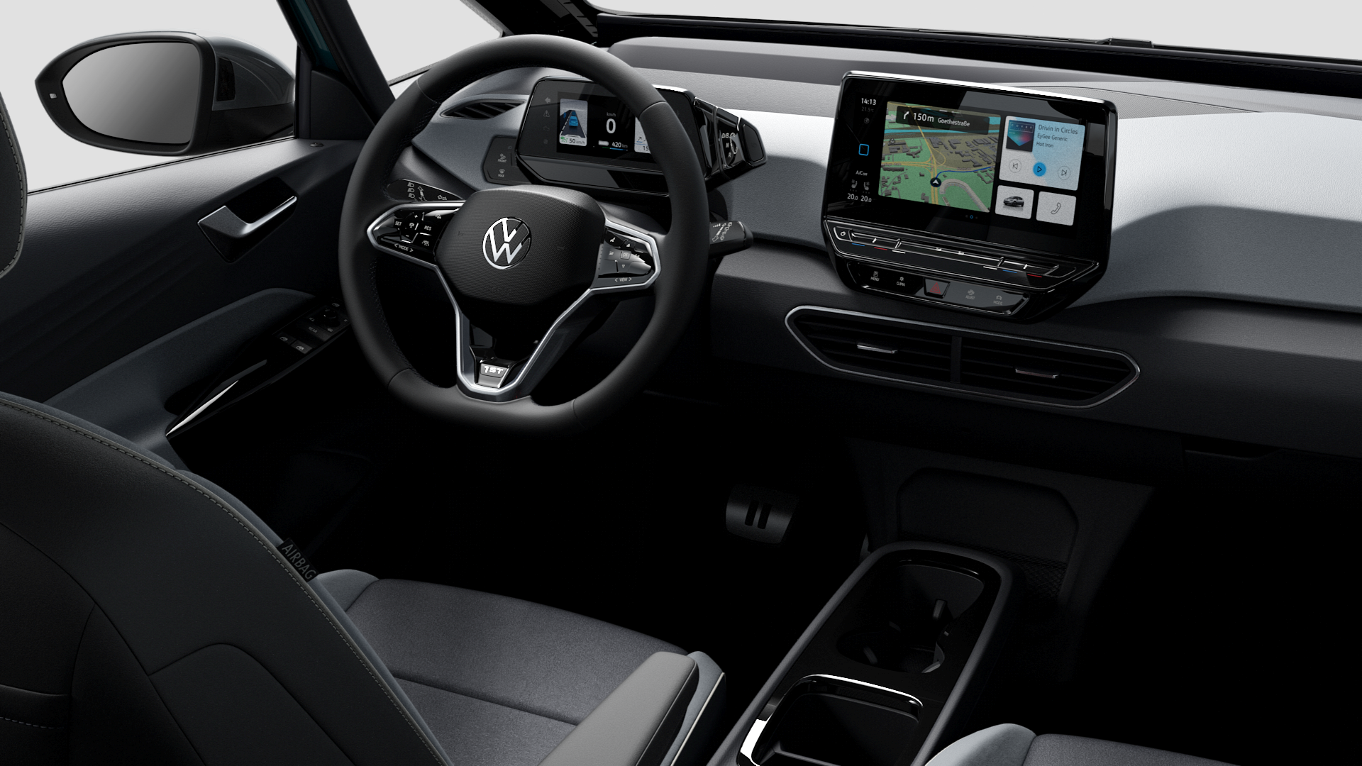 Volkswagen ID.3 EDITION 204PS ACC.WÄRMEPUMPE.KAMERA.NAVI.LED.HUD.PANO.LKRD-HZG