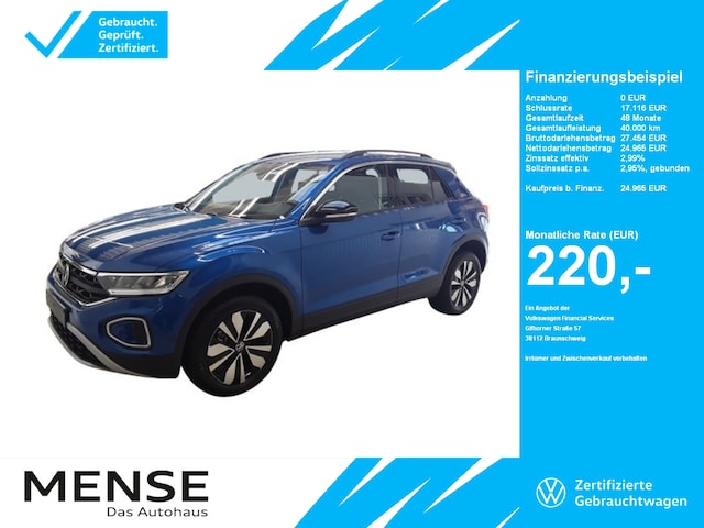 Volkswagen T-Roc 1.0 TSI