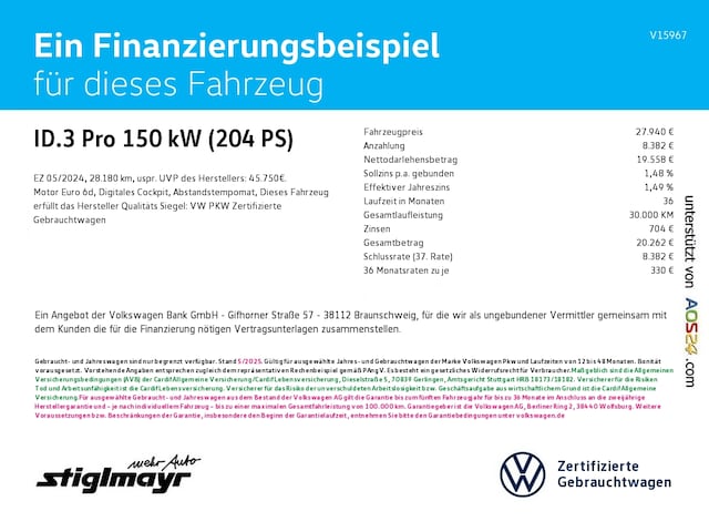 Volkswagen ID.3 Performance Pro