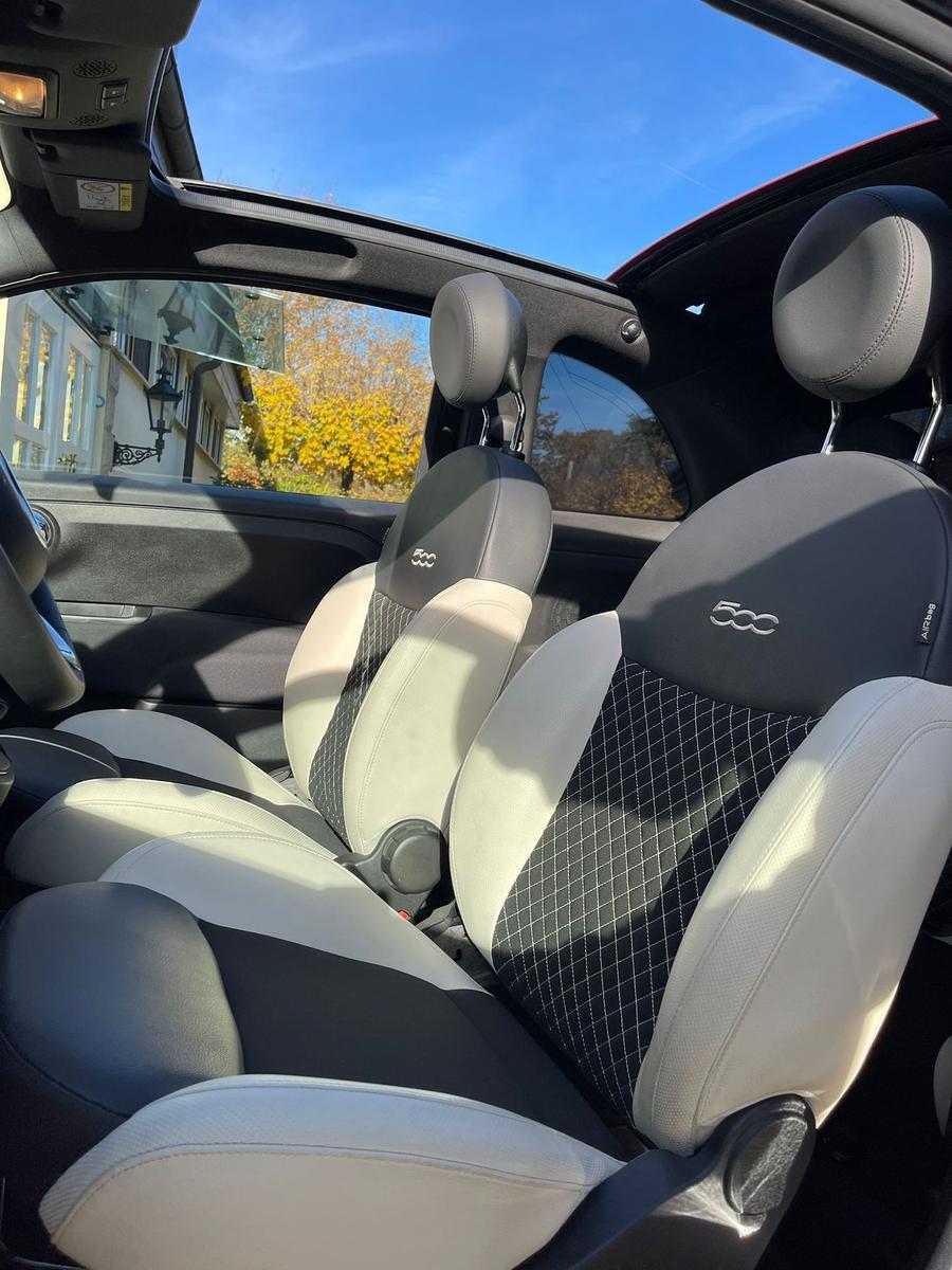 Fiat 500C C Apple Android PDC Multi Freispr Carbio 