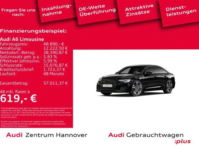 Audi A6 45 TFSI Quattro S-Line Sedan