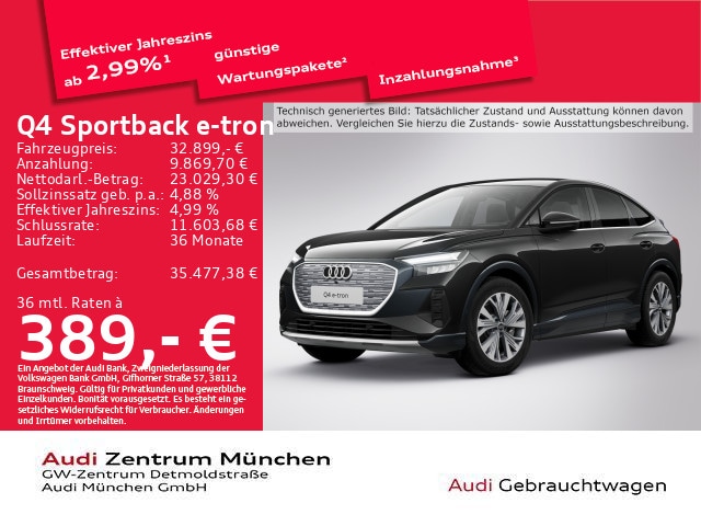 Audi Q4 e-tron 40 Sportback
