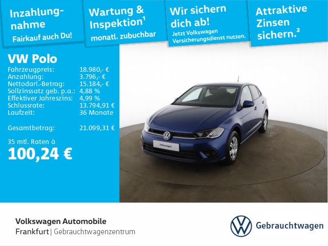 Volkswagen Polo Polo 1.0 Basis FrontAssist LED DAB+
