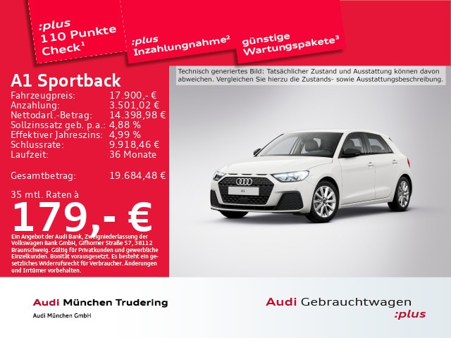 Audi A1 25 TFSI Sportback