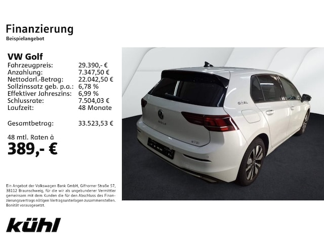 Volkswagen Golf 1.5 eTSI DSG Golf VIII