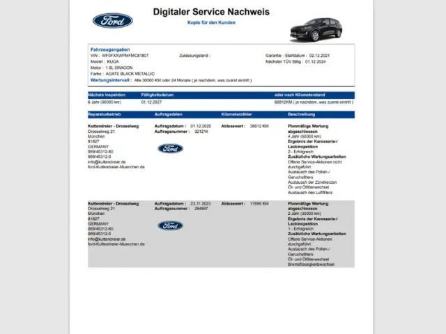 Ford Kuga Cool & Connect