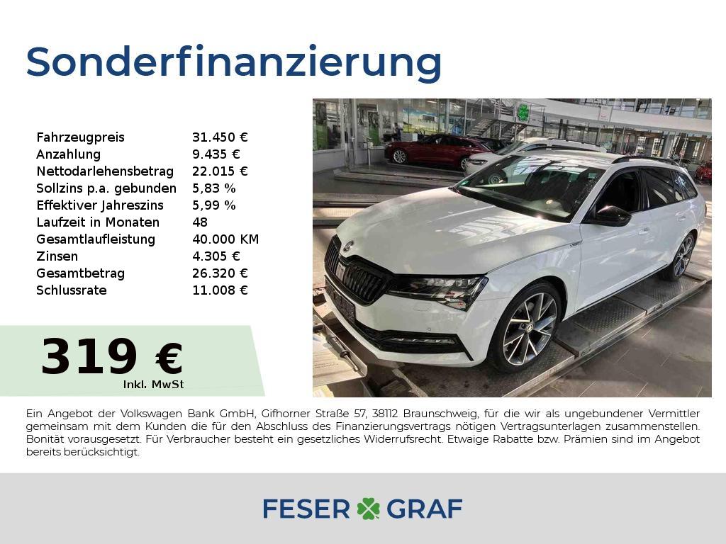 Skoda Superb 2.0 TDI Combi Sportline