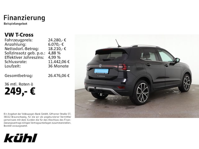 Volkswagen T-Cross 1.0 TSI DSG Style