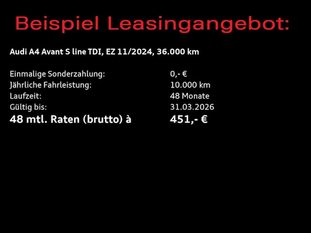 Audi A4 35 TDI Avant S-Tronic