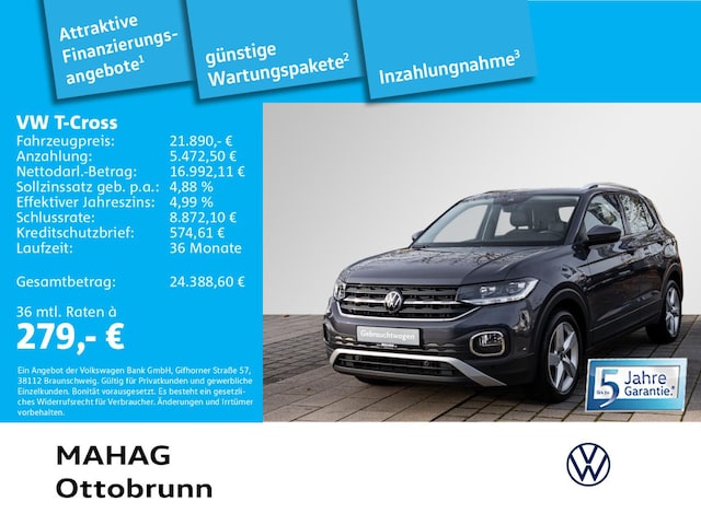 Volkswagen T-Cross 1.0 TSI Style
