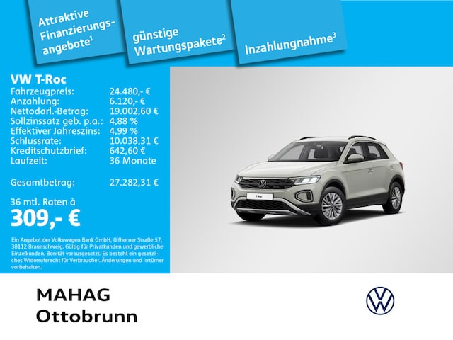 Volkswagen T-Roc 1.5 TSI DSG Life