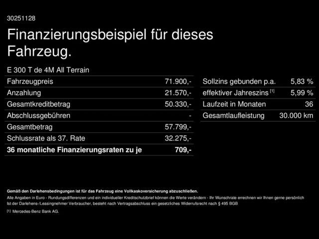 Mercedes-Benz E 300 4MATIC