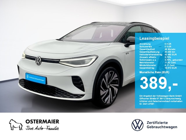 Volkswagen ID.4 340PS 4M NP.66T ACC.5J-G.WÄRMEPUMPE.AREA-VIEW.NAVI.HUD.PANO.LED.APP-C