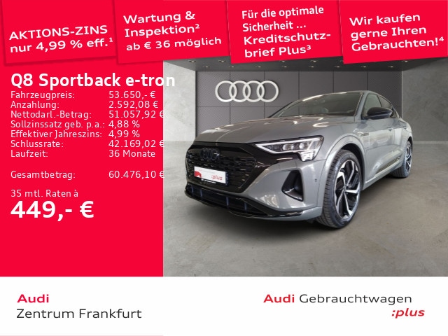 Audi Q8 e-tron 50 Quattro Sportback