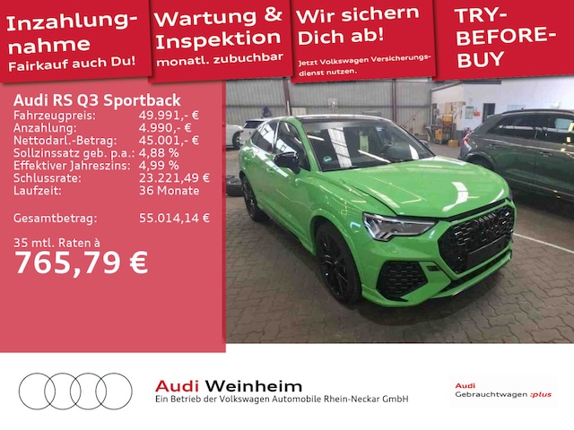Audi RS Q3 Quattro S-Tronic Sportback