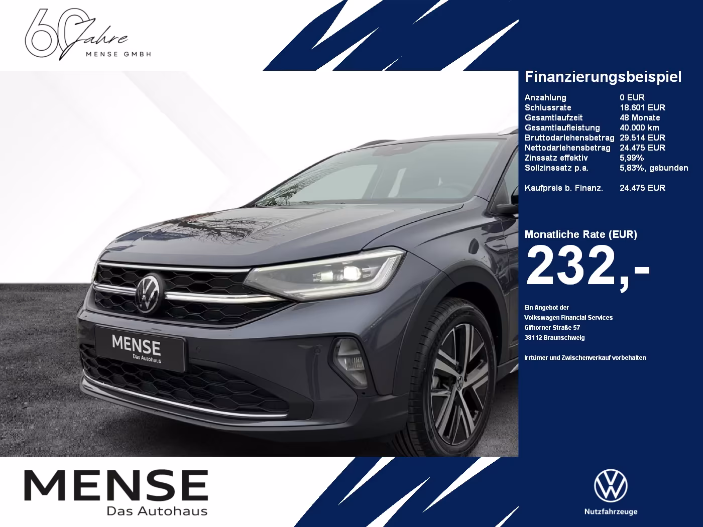 Volkswagen Taigo 1.0 TSI DSG Style