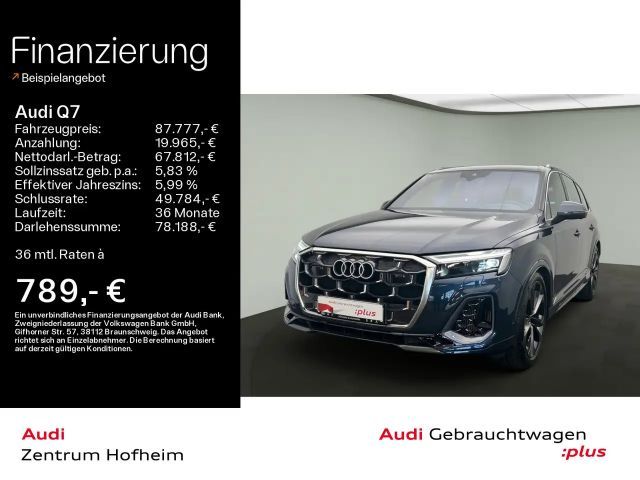 Audi Q7 55 TFSI Quattro S-Line