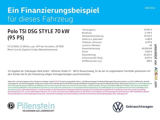 Volkswagen Polo DSG Style