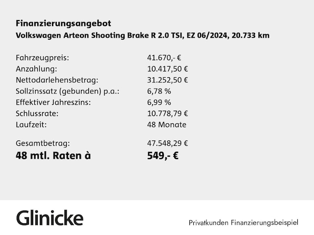 Volkswagen Arteon Shooting Brake Arteon Shooting Brake R AHK/20"/EasyOpen/DiscPro/Nav/Assist
