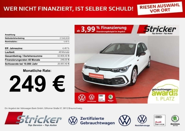 Volkswagen Golf 2.0 TSI DSG Style